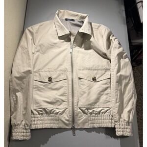 SuiteSupply Cotton Blend Bomber Jacket Men's Size M Berlin Olmetex Technical